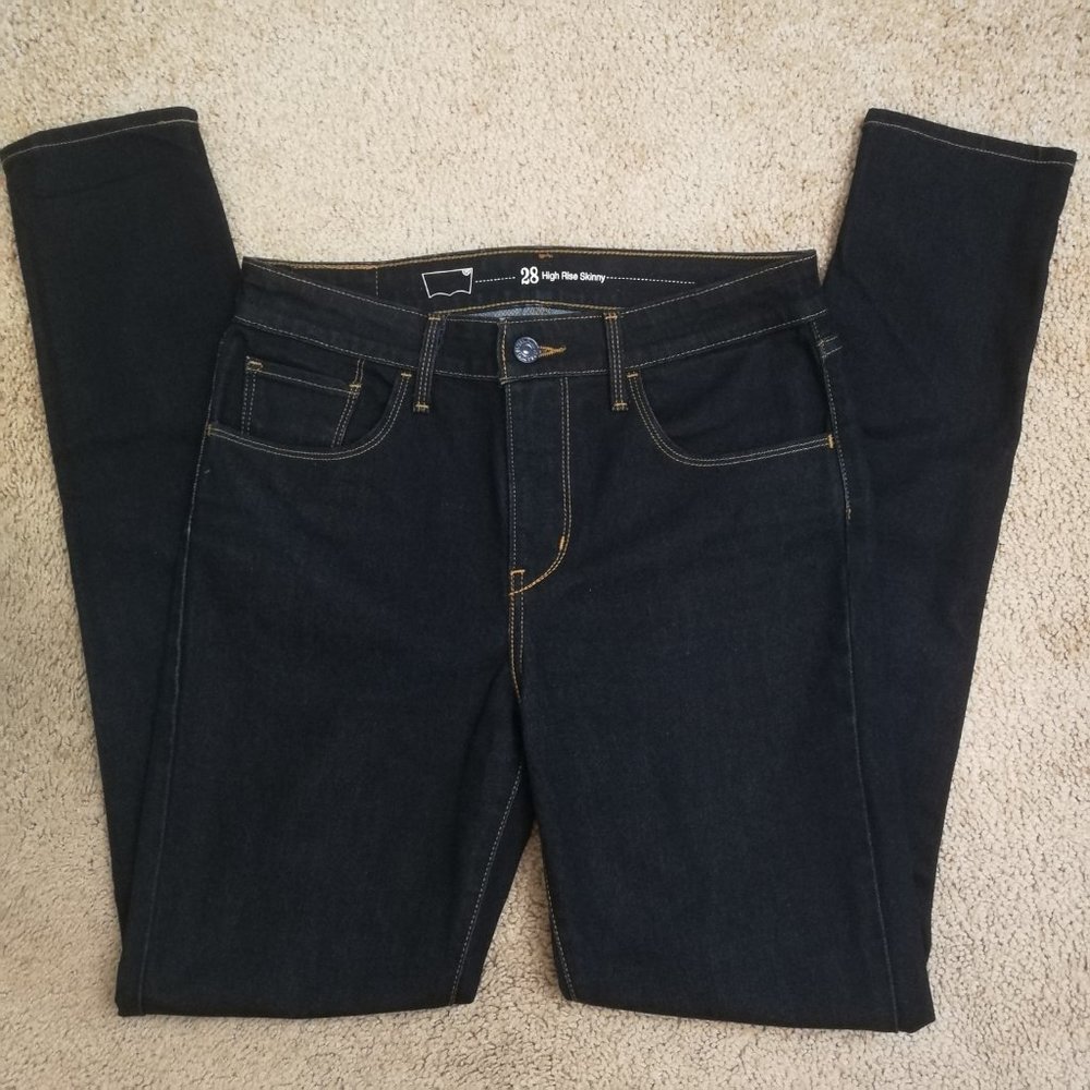 Levi's High Rise Skinny Jeans W28 L32